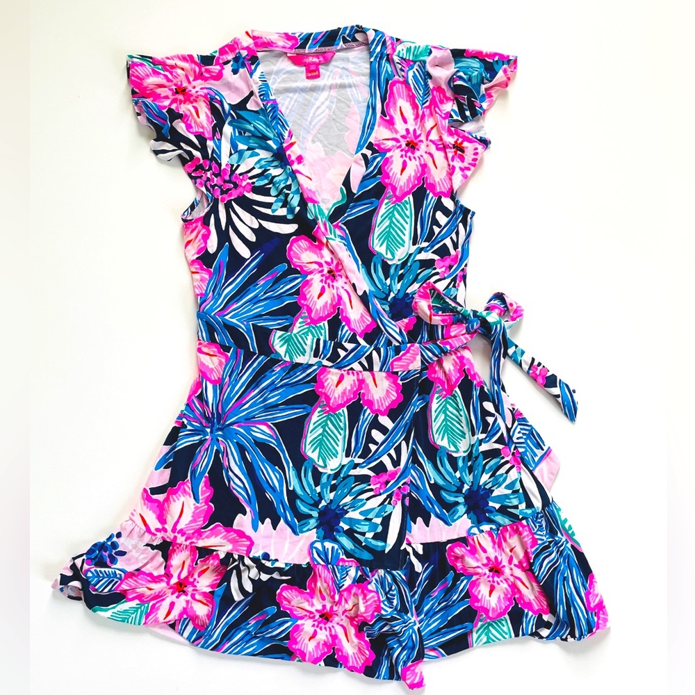 Lilly Pulitzer Wrap Romper size L